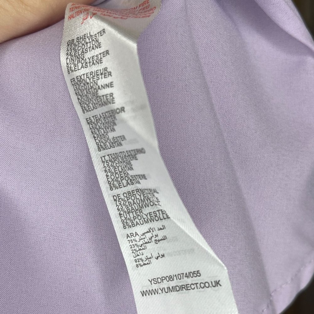 YUMI MULTI COLORED SWEETHEART PLEATED PROM DRESS WITH POCKETS US L 8 / 10 - Picture 13 of 16